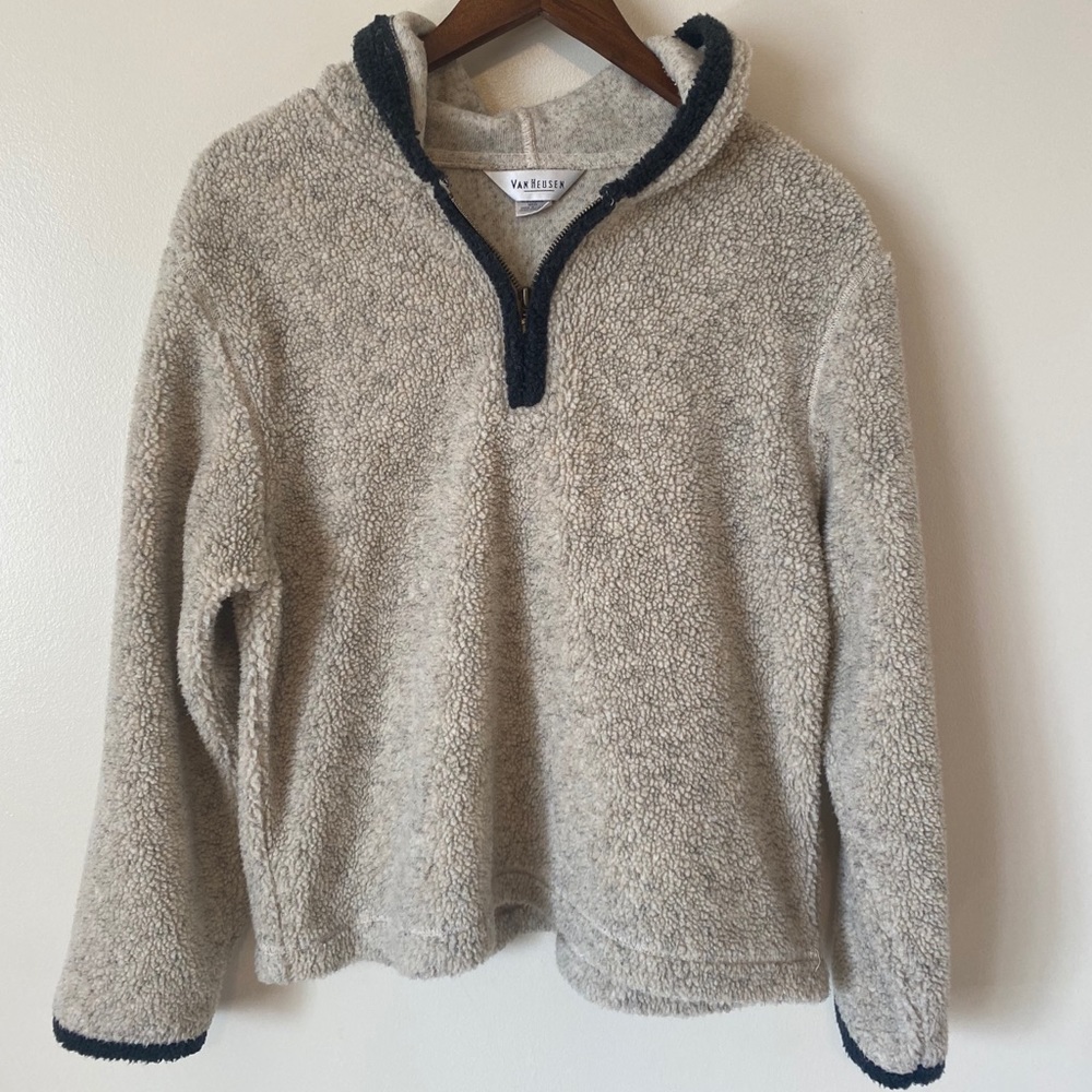 Vintage 1/4 Zip Sherpa